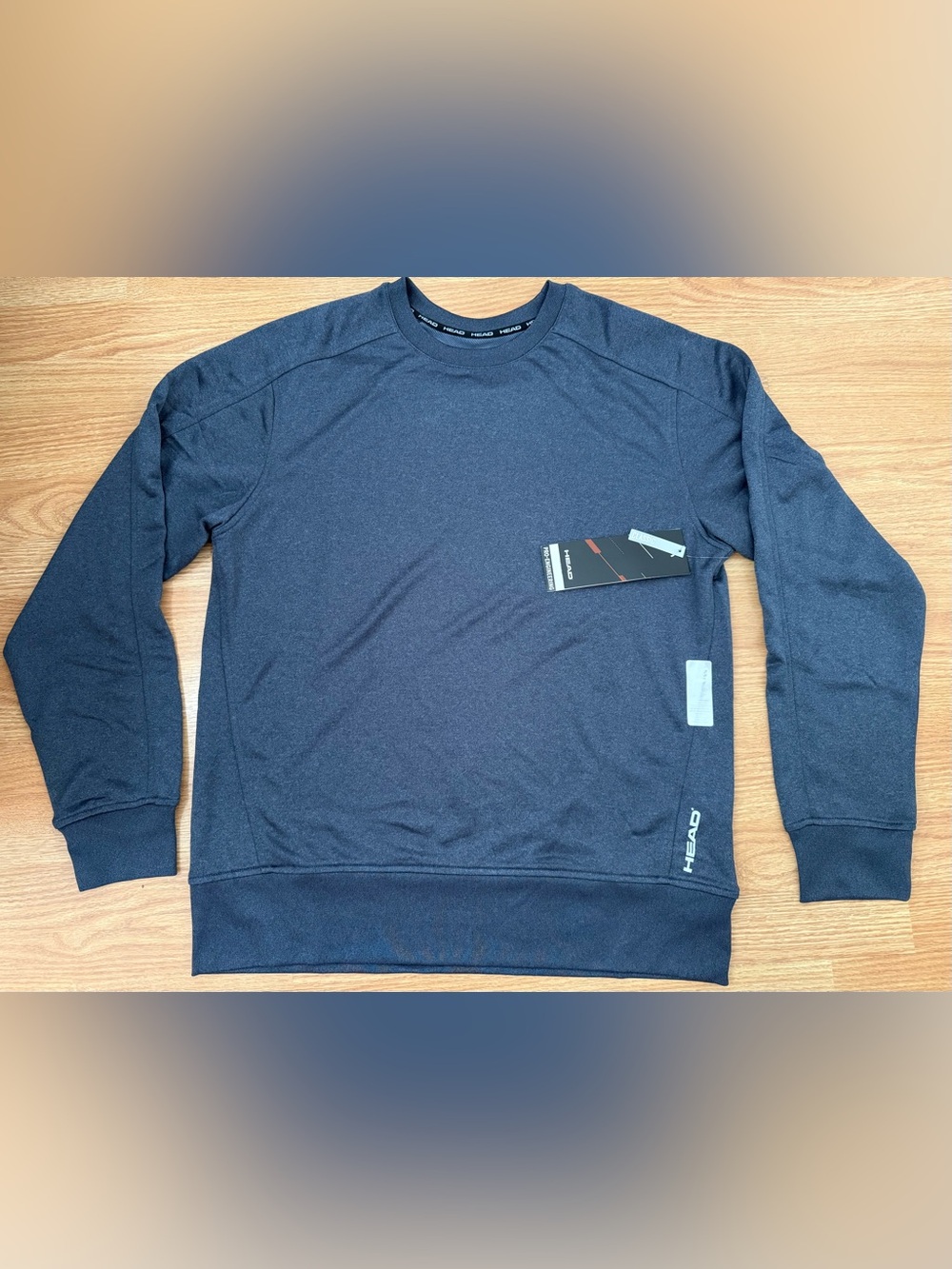 Head Heat Crew Neck Top Men’s M NWT “Grey Heather”